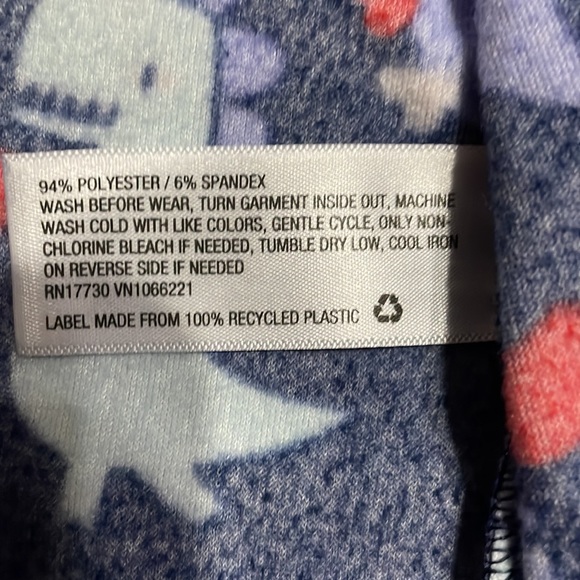 Cat & Jack Fleece Pajama - Picture 5 of 5
